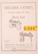 Sheldon-Sheldon 10\" - 1\" x 56\", Lathe, (49 page) , Maintenance & Parts Manual 1944-10 Inch-10\"-03